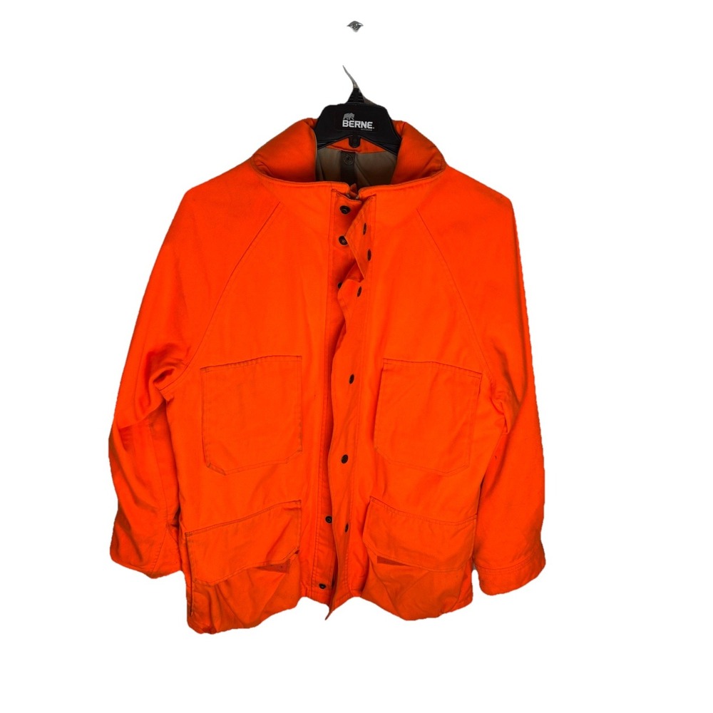 Fieldline Gore-Tex Vintage Orange Hunting Jacket Men's Large Made In USA‎ Read